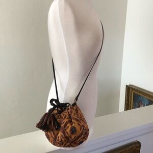 Ulla Johnson Small Pouch Tasseled Crossbody